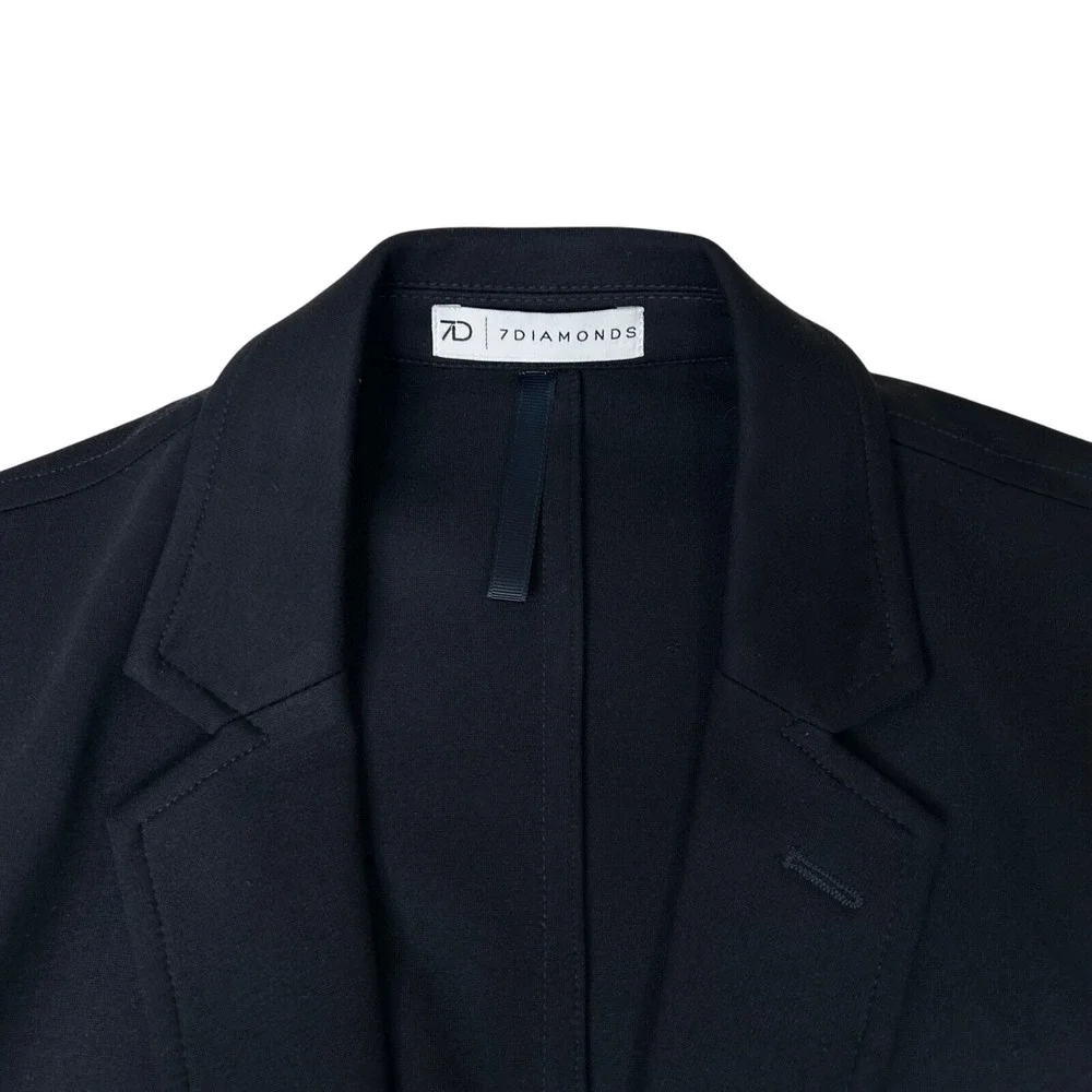 7Diamonds Men's‎ L Connor Fit Stretch Blazer Suit Jacket Navy Large